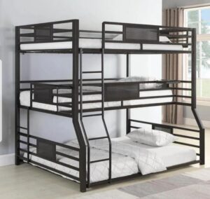 Triple decker bed
