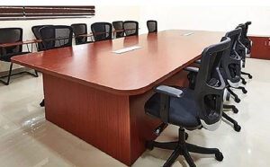 Conference Table with Cable Management