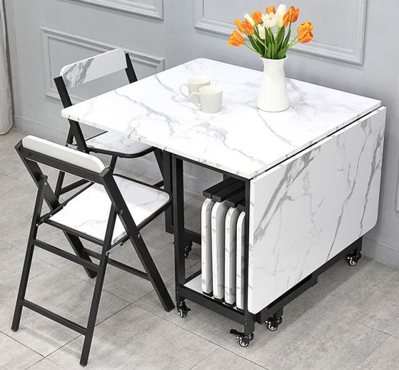 Folding Dining Table design 