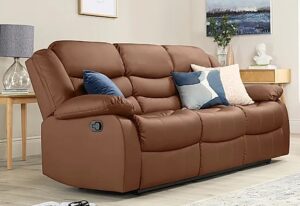Classic Fabric Recliner Sofa Set