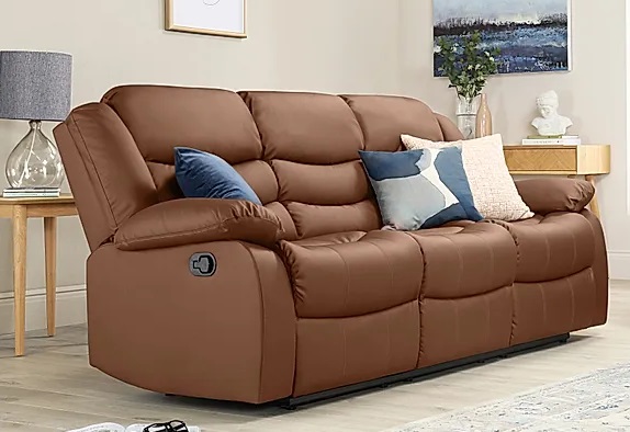 Classic Fabric Recliner Sofa Set