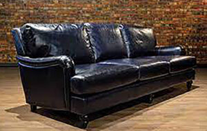 English Roll Arm Sofaset with Ottoman