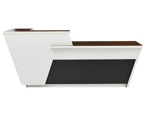 Contemporary Reception Table with LED Lighting