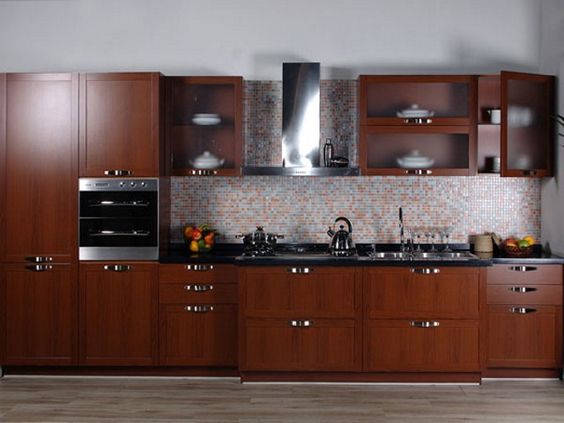 Latest Modern Design Full Size Kitchen Cabinets 2023