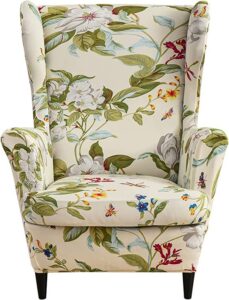 Floral Print Accent Arm Chair