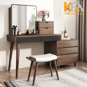Classic Wooden Frame Dressing Mirror
