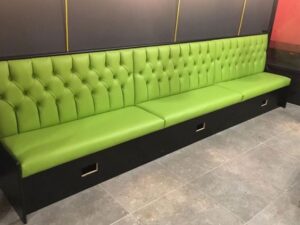 Swivel Guest Chairs with Tablet Arms