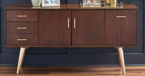 Mid-century buffet tables