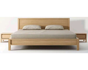Japanese Zen-inspired Platform Bed