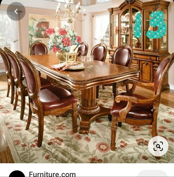 Vintage Style Dining Table
