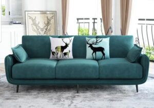 Modern Leatherette Sofa