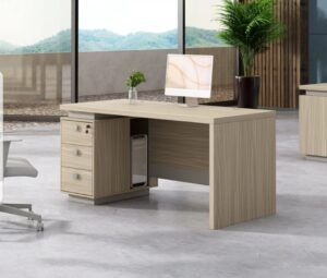 Executive Desk with Storage Drawers