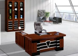 Executive Desk with Storage Drawers