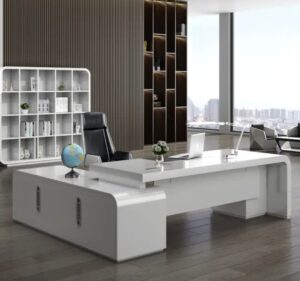 Executive Desk with Storage Drawers