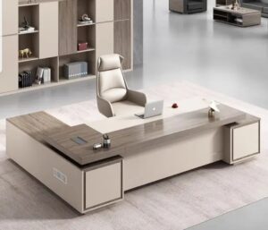 Executive Desk with Storage Drawers