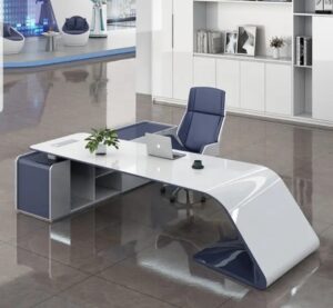Executive Desk with Storage Drawers