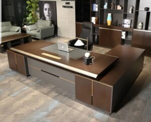 Executive Desk with Storage Drawers