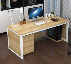 Executive Desk with Storage Drawers