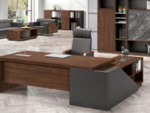 Executive Desk with Storage Drawers