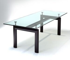 Steel and Glass Conference Table