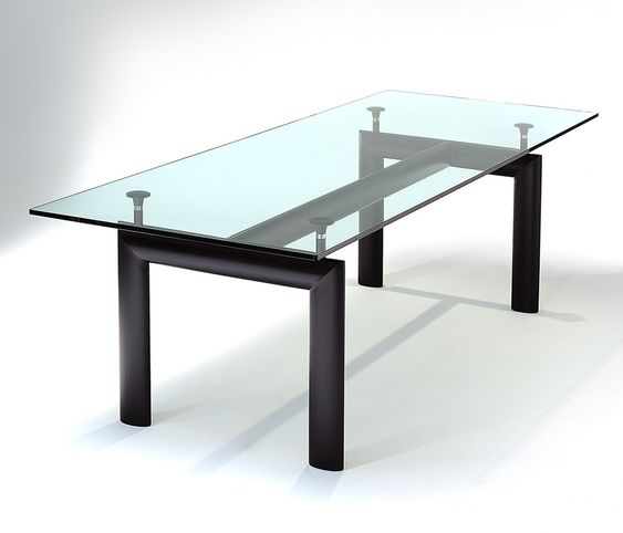 Steel and Glass Conference Table
