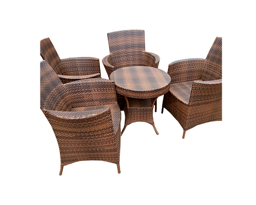 Bohemian-Inspired Rattan Accent Chair