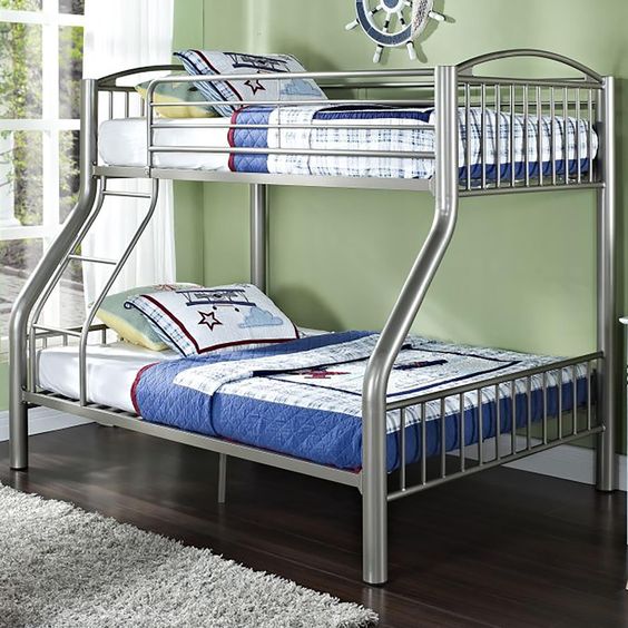 Plastic-Coated Steel Bunk Bed