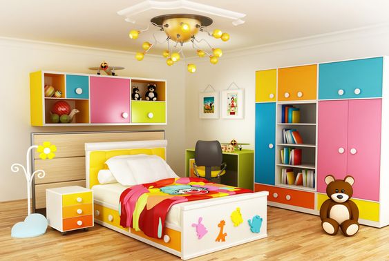 Kids' Playful Bedroom Ensemble
