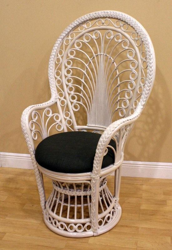 Boho Chic Peacock Chair