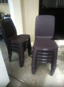 Stackable Plastic Reception Chairs