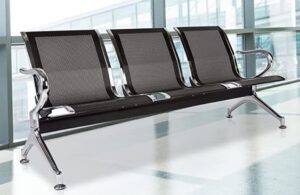 Sleek Metal Frame Guest Chairs