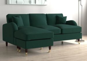 Chaise Lounge English Roll Arm Sofaset