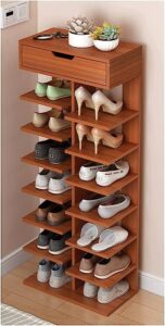 Slim and Tall Vertical Shoe Rack Tower