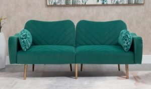 Futon Sofaset with Adjustable Armrests