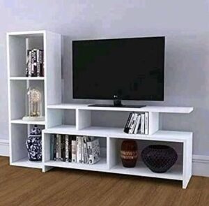 Scandinavian-Inspired TV Stand with Sliding Drawers: