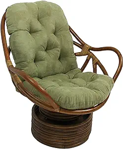 Modern Metal Framed Papasan Chair