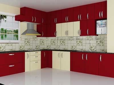 High-Gloss Modern Cabinets