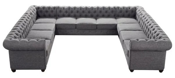 Cozy Sectional Conversation Sofaset