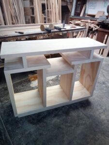 Modern TV Stand with LED Lighting