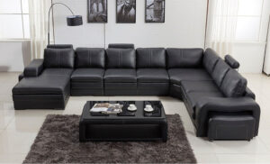 U-Shaped Sectional Modular Sofaset