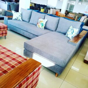 Classic Home L-Shaped 5-Seater sectional Sofa: