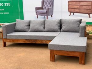 Modern Modular L-Shaped 5-Seater Sectional Sofaset