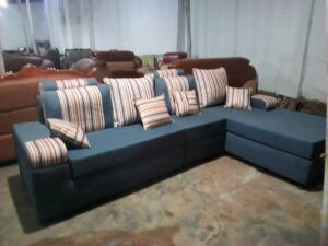 second hand l shaped sofaset 