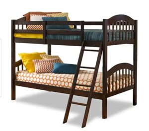 Compact Wooden Double Decker Bed