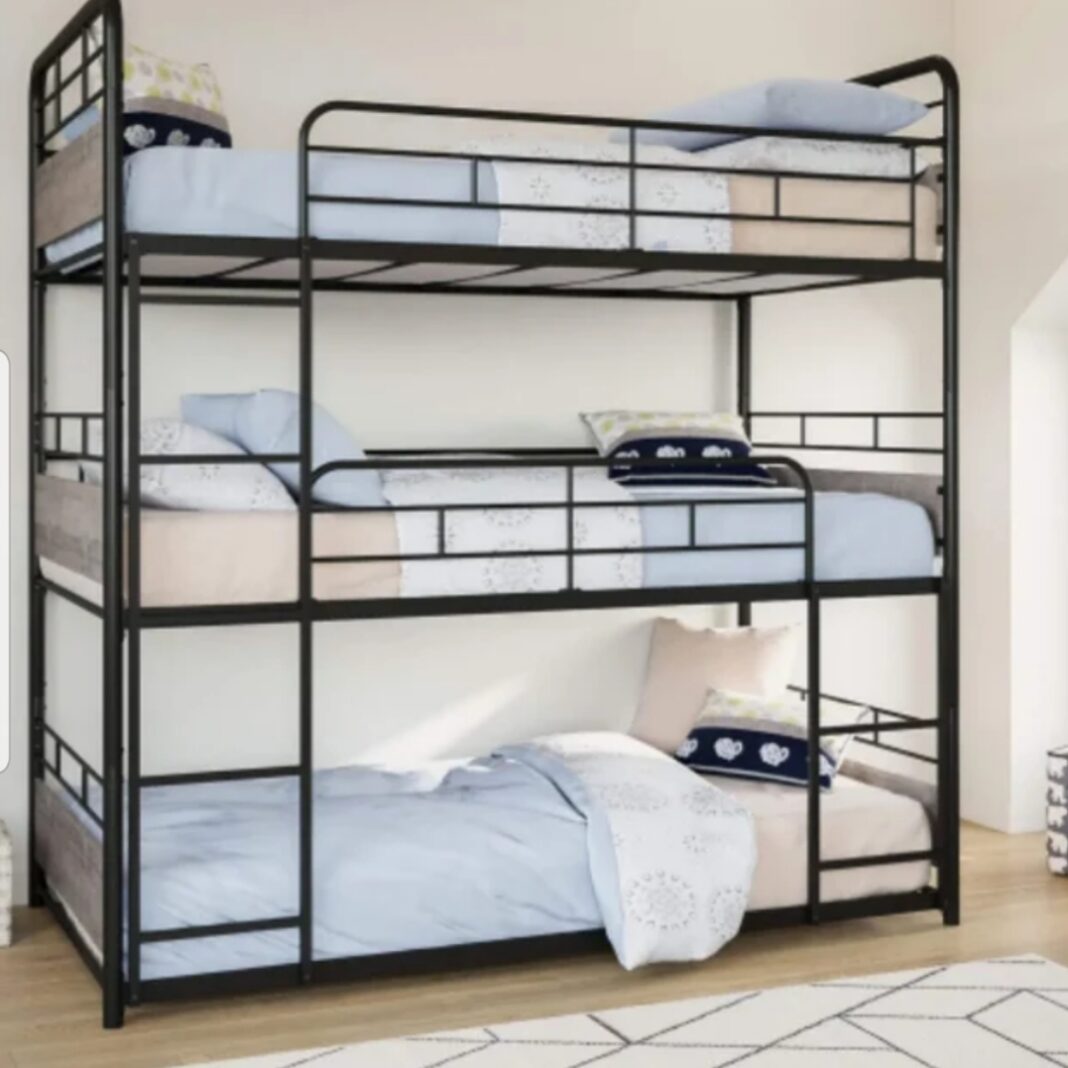 Best 15 Metallic Triple Decker Beds designs For Sale In Uganda