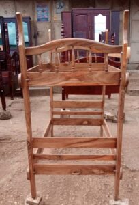 L-Shaped Triple Bunk Bed with Storage Drawers