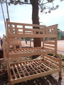 Triple Twin Bunk Bed with Trundle