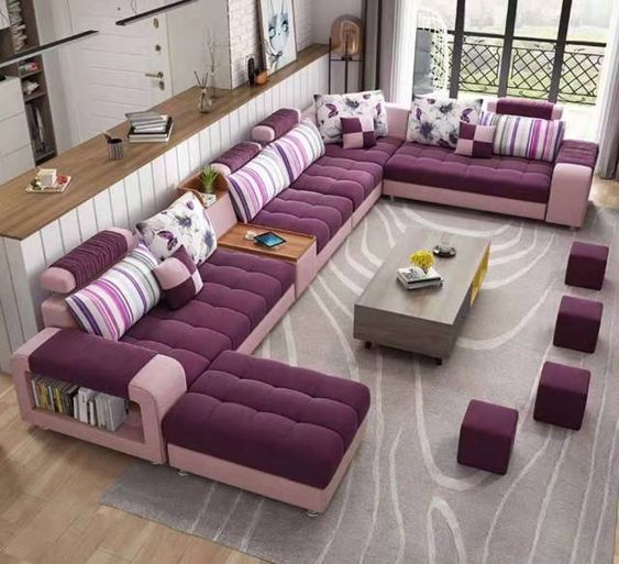 Contemporary Living Room Ensemble