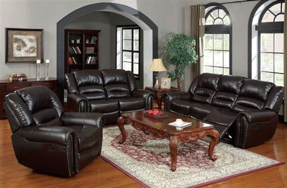 Scandinavian Style Recliner Sofaset
