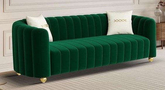 Tufted Velvet Sofa